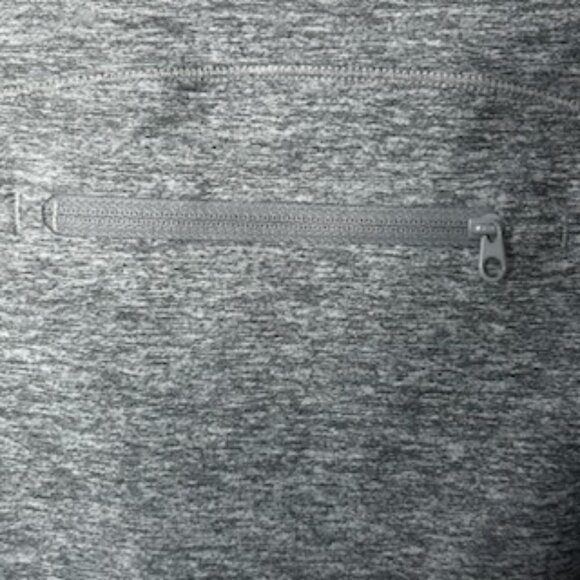 NWOT Athleta Pacifica Gym Training Yoga Activewear Top With Back Zip Pocket - Picture 4 of 8